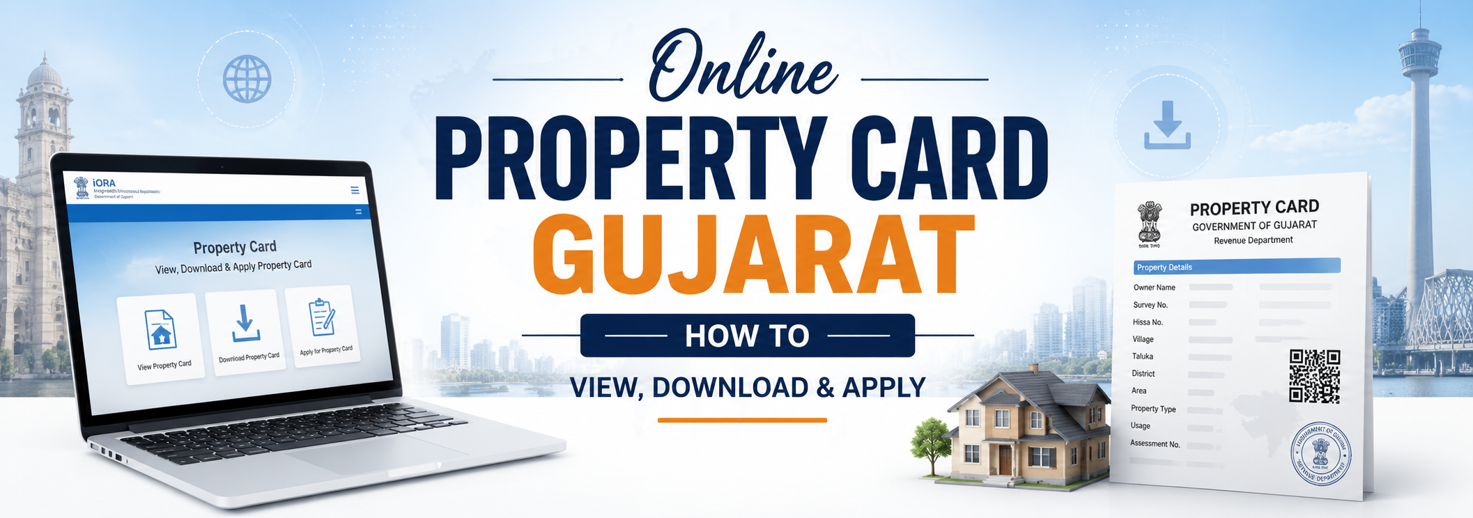 Online Property Card Gujarat: How to View, Download & Apply (2026 Guide)