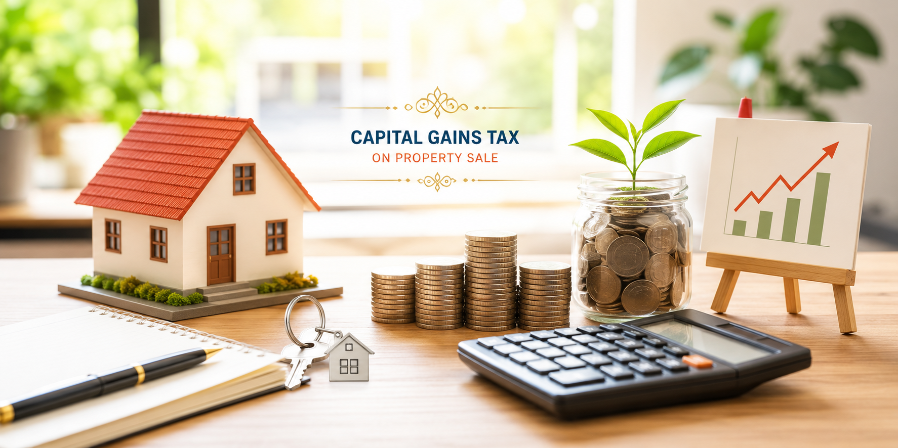 Capital Gains Tax on Property Sale 2026: Section 54 & 54F Exemptions to Save Tax Legally