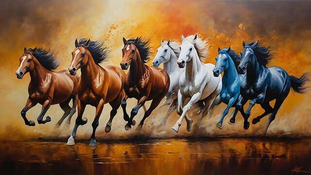 7 Horse Painting Vastu: Direction, Placement, Benefits & Meaning