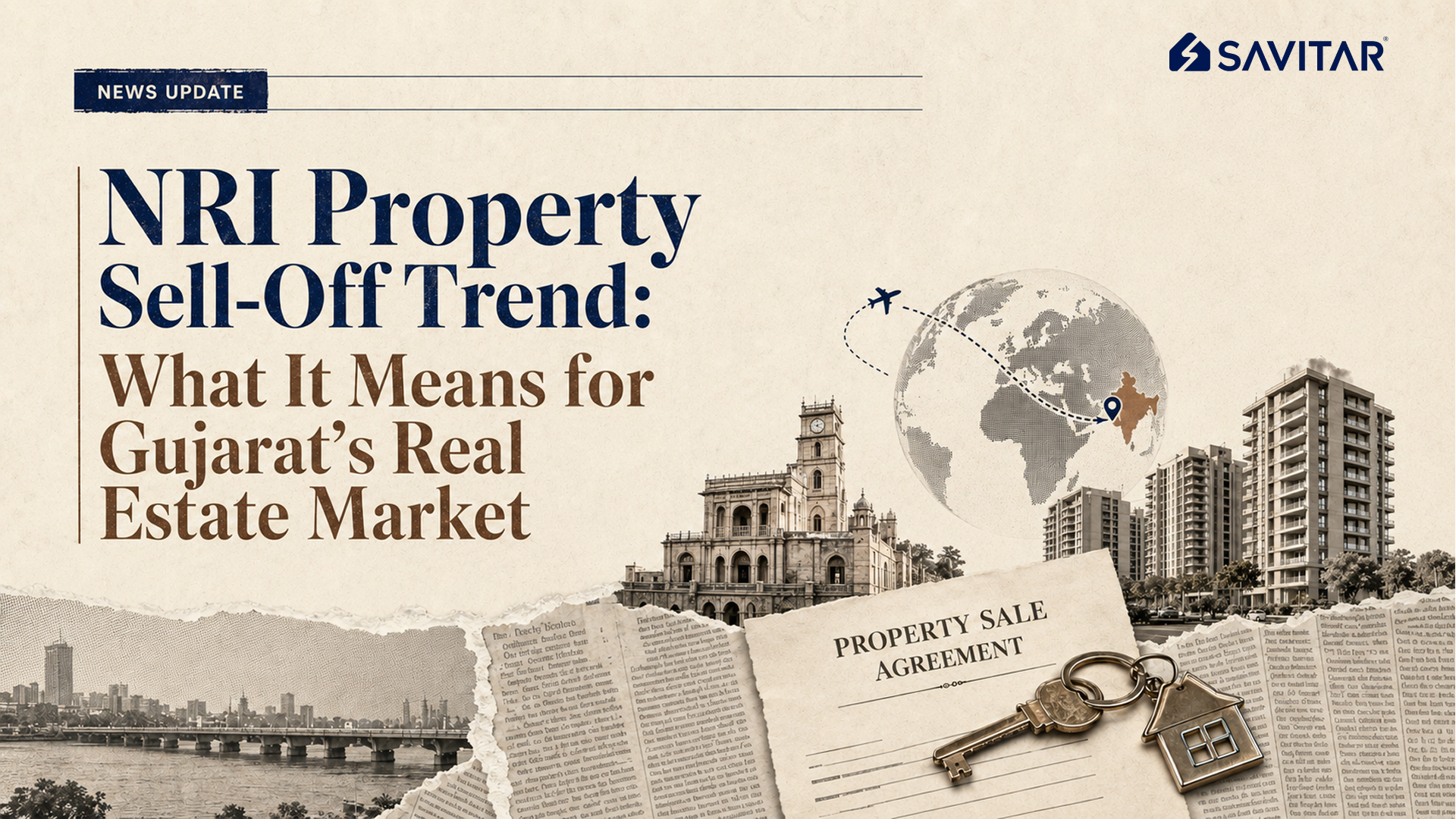 Nearly Half of NRI Property Owners Want to Diversify: What It Means for Your Gujarat Real Estate Plans (2026)