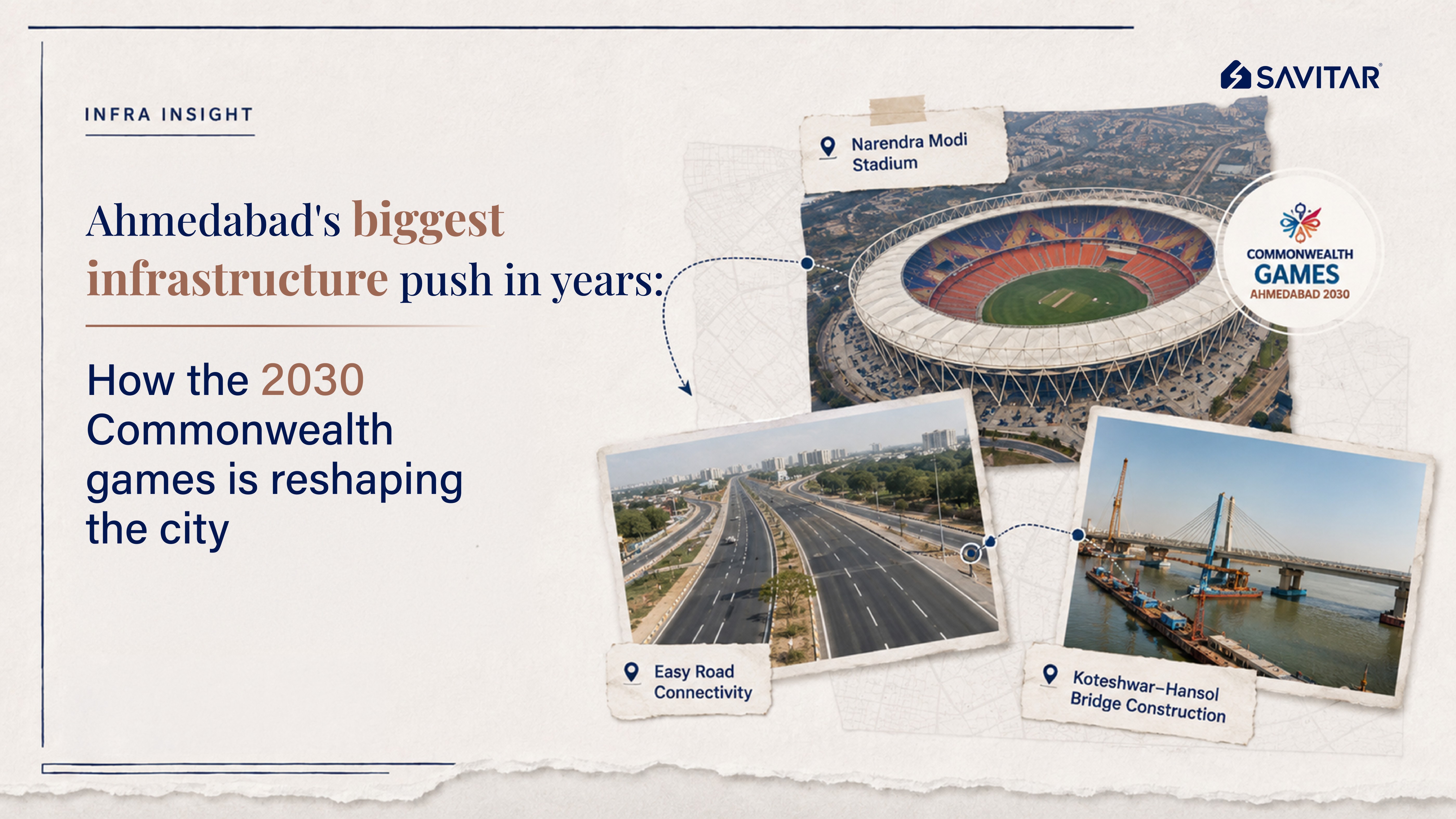 Ahmedabad CWG Prep: Koteshwar-Hansol River Bridge to Link Airport and Stadium