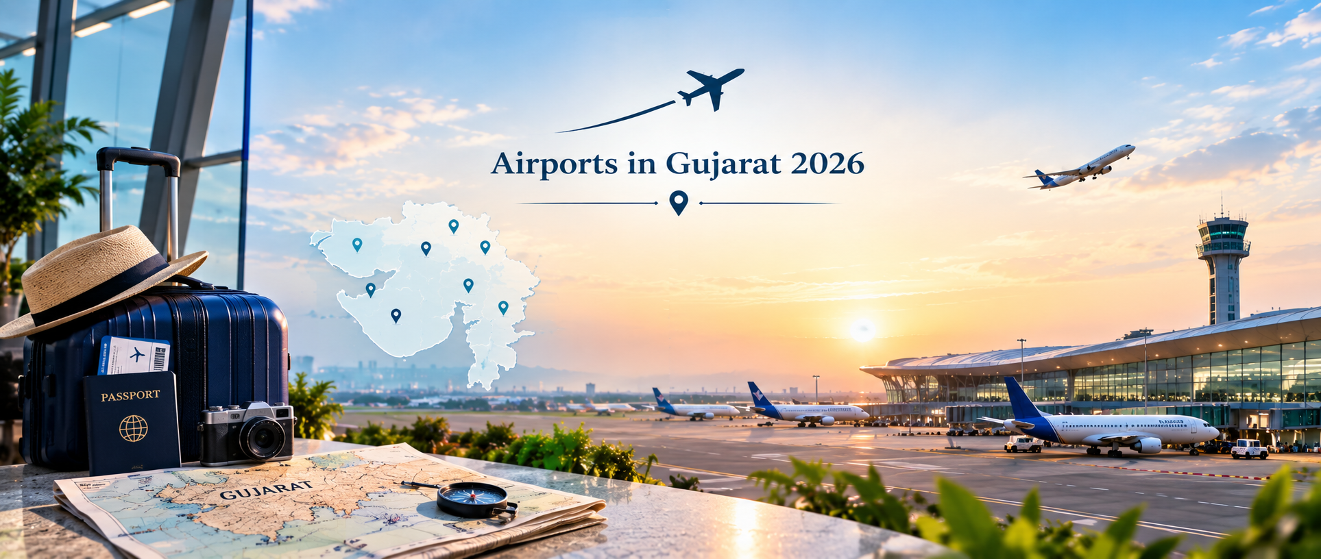 Airports in Gujarat 2026 with Names and Codes