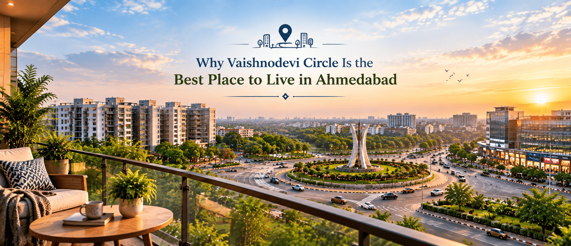 Why Vaishnodevi Circle Is the Best Place to Live in Ahmedabad