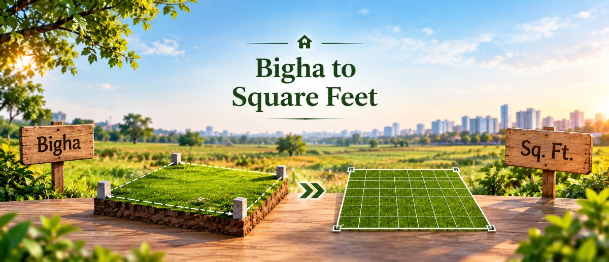 Bigha to Square Feet: 1 Bigha in Sq Ft for Every State